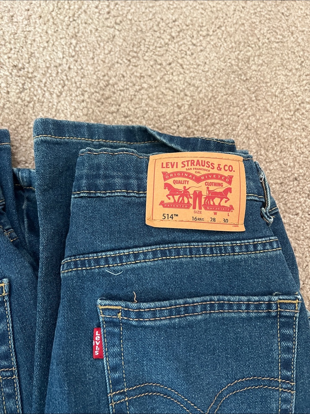 Bundle of Levi's Denim Jeans - Picture 3 of 5
